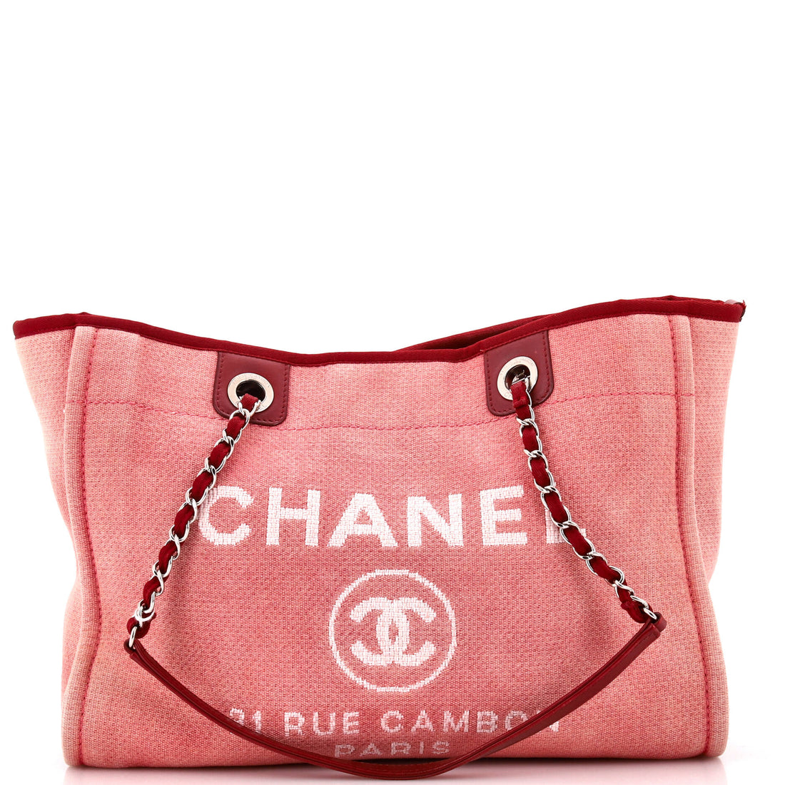 CHANEL Deauville Tote Canvas Small - Handbag & Wallet Accessories