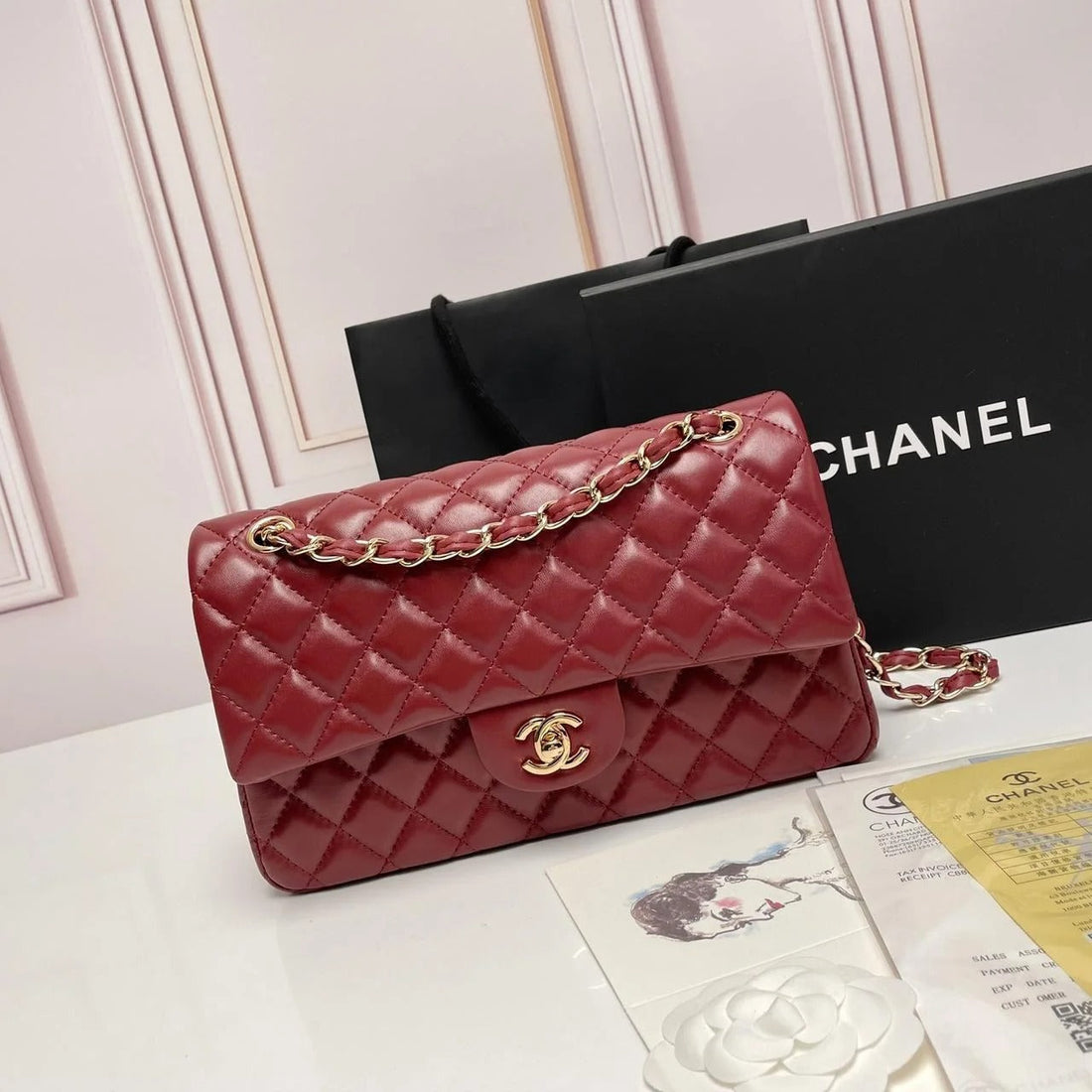 Chanel Classic Flap Bag 25 For Women - Bag