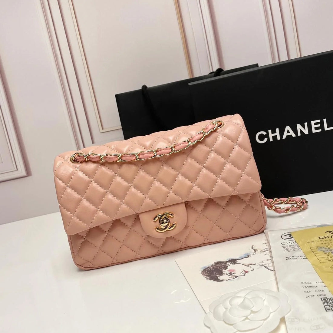 Chanel Classic Flap Bag 25 For Women - Bag