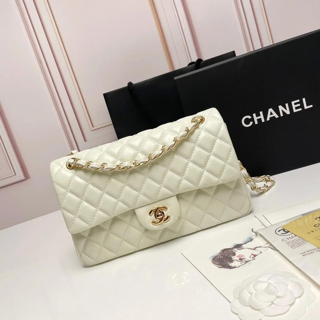 Chanel Classic Flap Bag 25 For Women - Bag