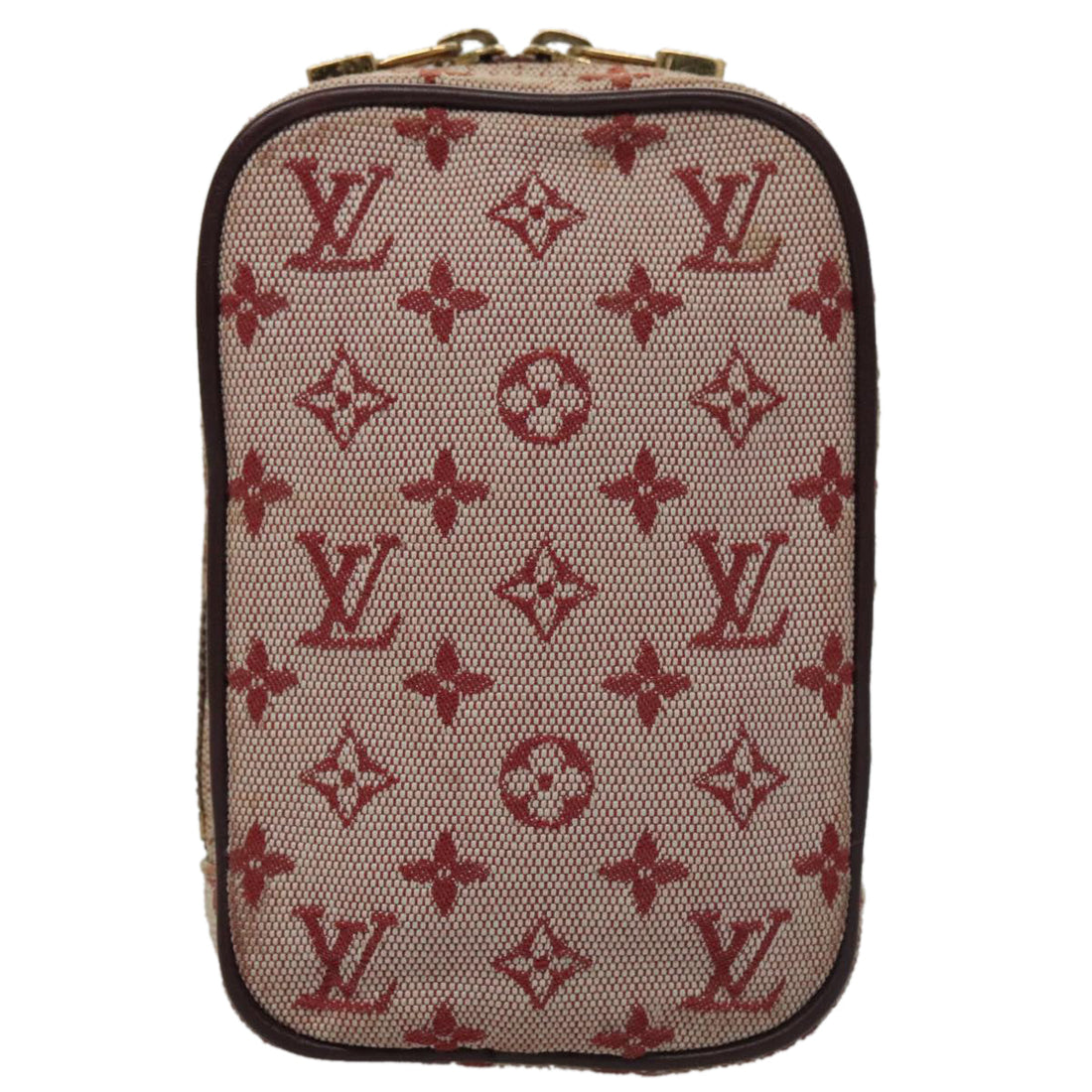 Louis Vuitton Digital Gate Red Canvas Clutch Bag (Pre-Owned) - Womens > Womens Handbags > Womens Clutches & Evening Bags