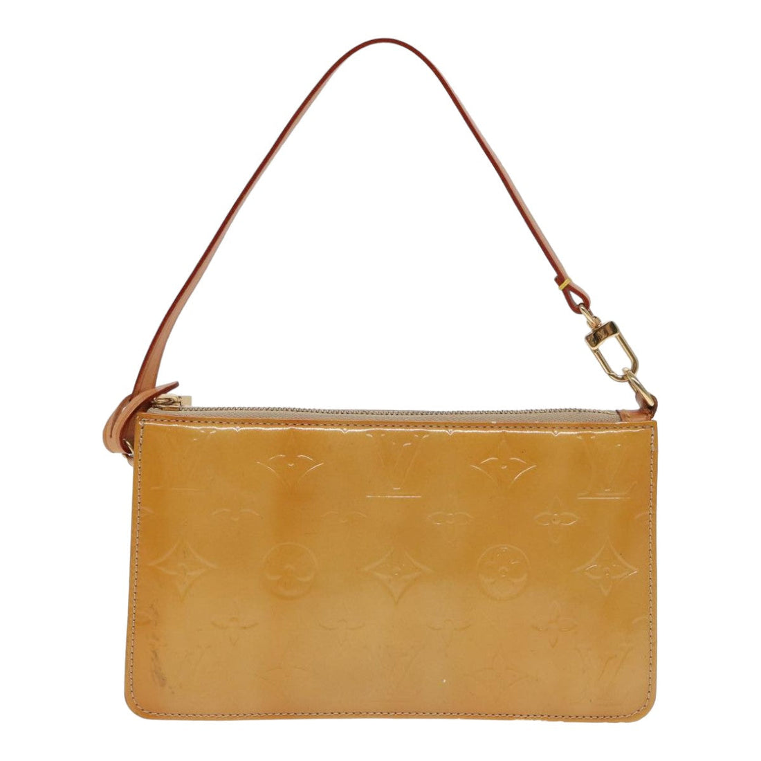 Louis Vuitton Lexington Beige Patent Leather Clutch Bag (Pre-Owned) - Womens > Womens Handbags > Womens Clutches & Evening Bags