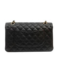 Chanel Black Caviar Medium Classic w/ Gold Hardware - BAGS - 3