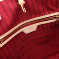 Louis Vuitton Monogram Neverfull MM Tote Bag,Brown - Tote - 4