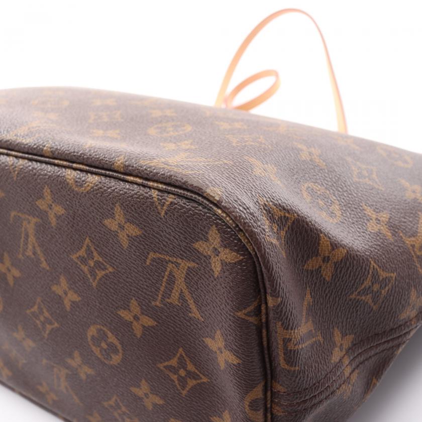 Louis Vuitton Monogram Neverfull MM Tote Bag,Brown - Tote