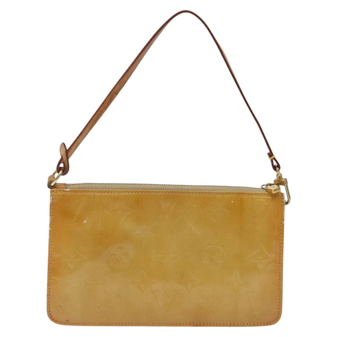 Louis Vuitton Lexington Beige Patent Leather Clutch Bag (Pre-Owned) - Womens > Womens Handbags > Womens Clutches & Evening Bags
