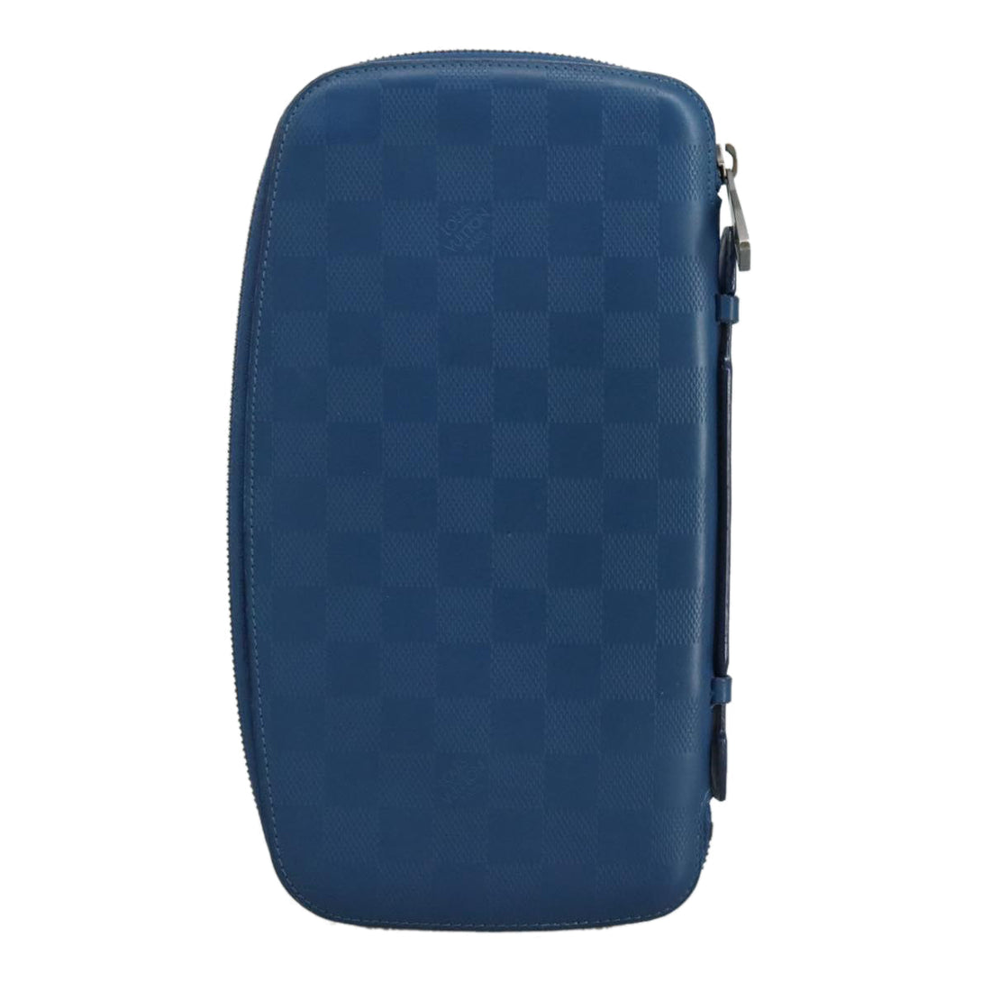 Louis Vuitton Atholl Blue Leather Clutch Bag (Pre-Owned) - Unisex > Unisex Accessories > Unisex Clutches