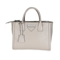 PRADA Grey Grace Calfskin Lux Concept Tote - Prada