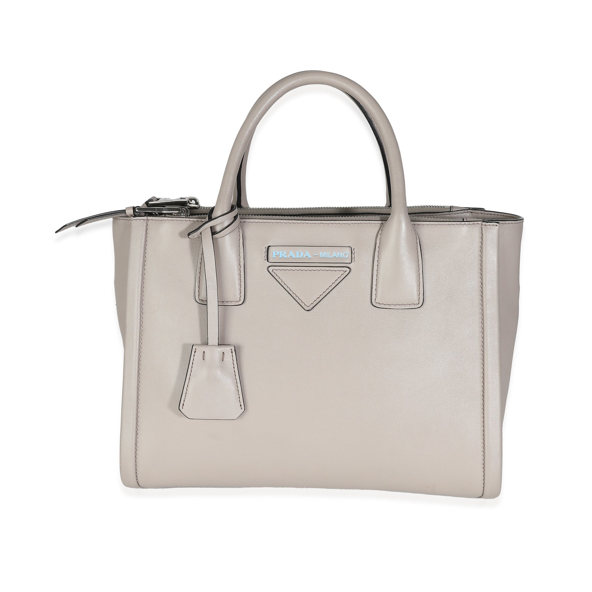 PRADA Grey Grace Calfskin Lux Concept Tote - Prada