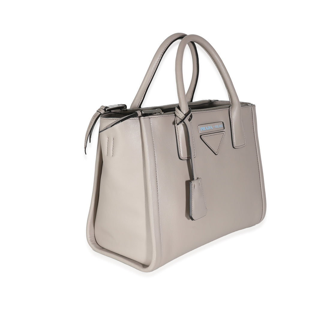 PRADA Grey Grace Calfskin Lux Concept Tote - Prada