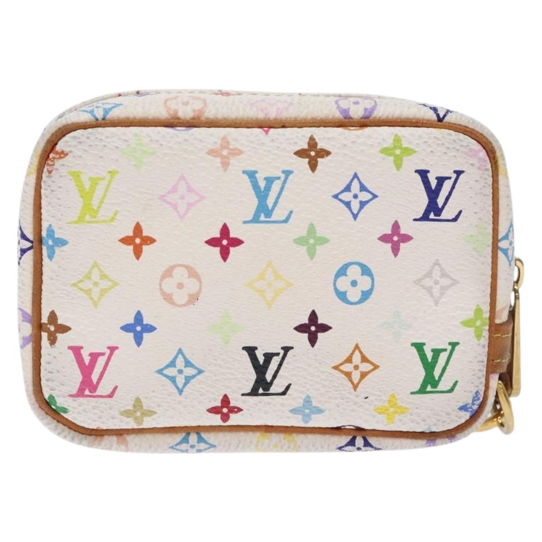 Louis Vuitton Wapity White Canvas Clutch Bag (Pre-Owned) - Womens > Womens Handbags > Womens Clutches & Evening Bags