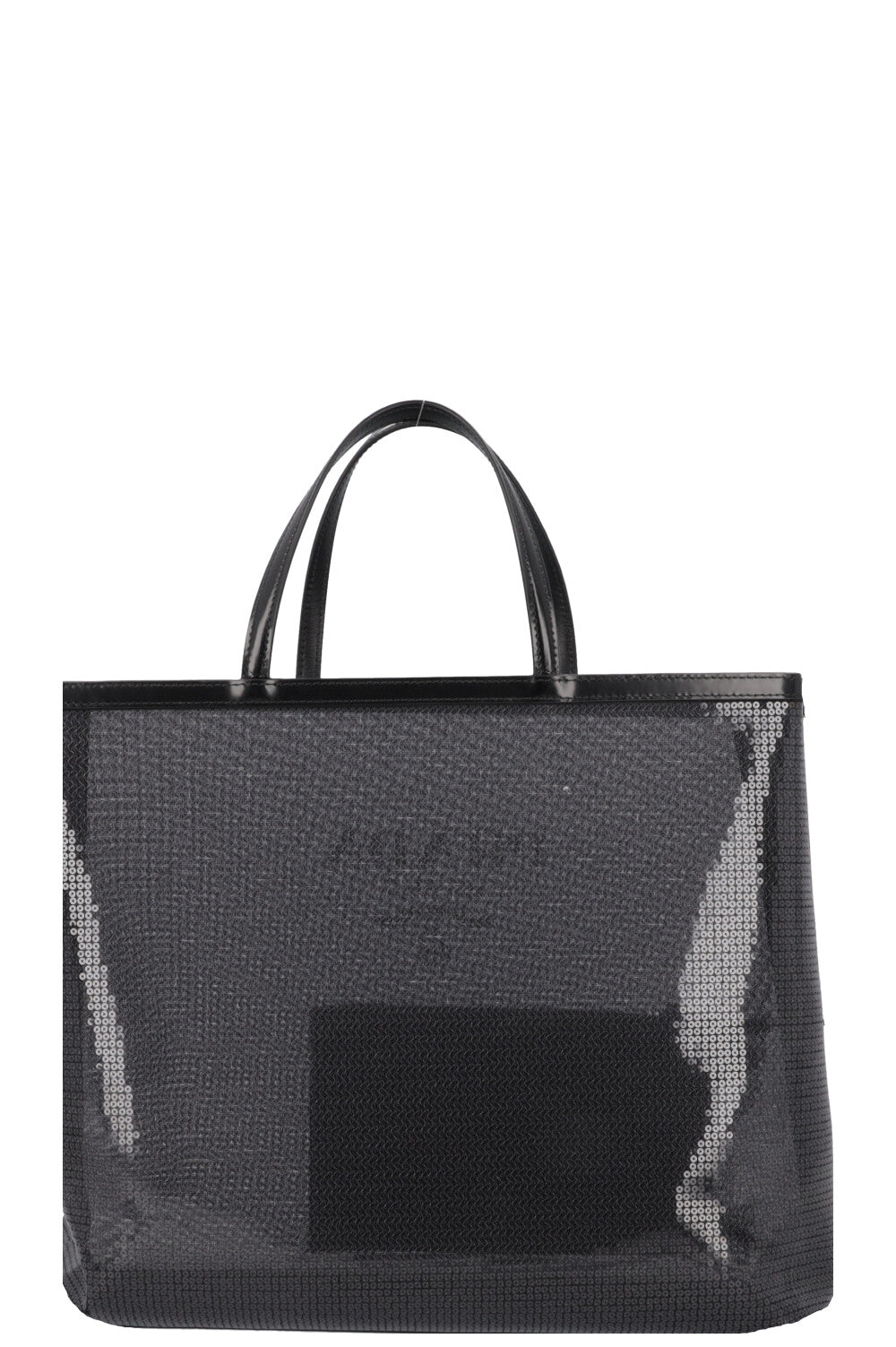 PRADA Tote Sequined Mesh Black - Handbag & Wallet Accessories - 4