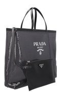 PRADA Tote Sequined Mesh Black - Handbag & Wallet Accessories - 3