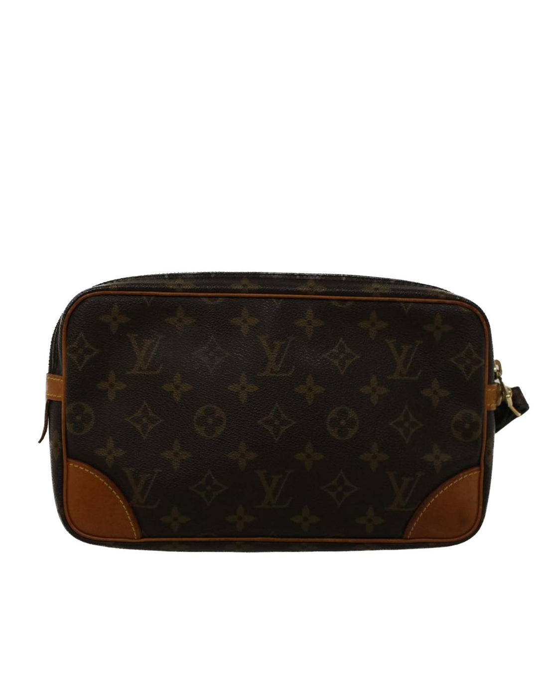 Monogram Canvas Clutch Bag with Dragonne - Handbag & Wallet Accessories