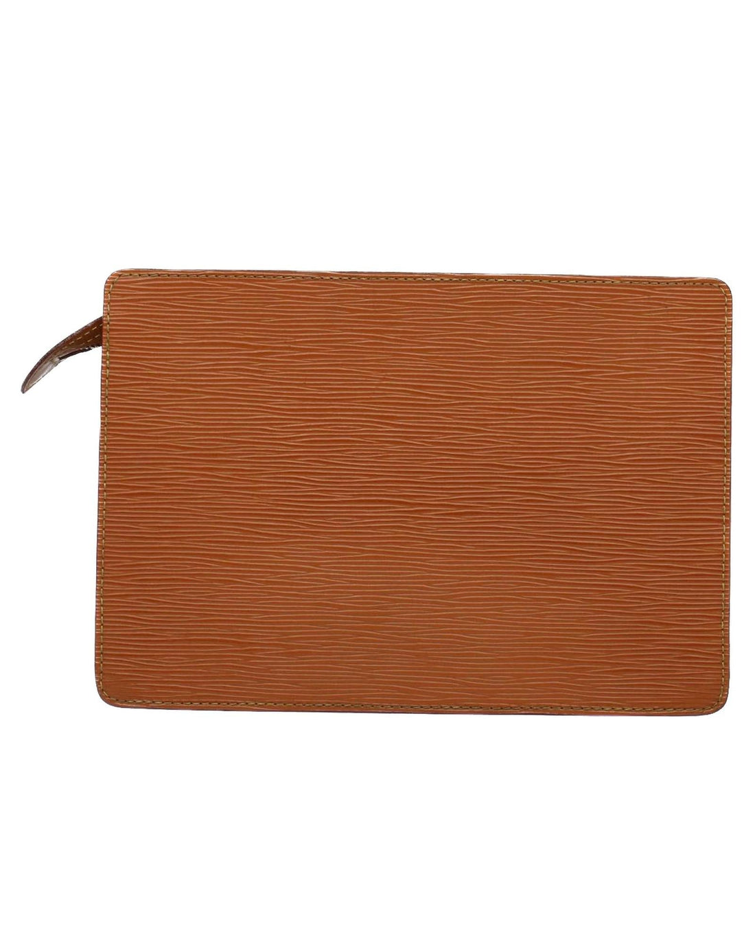 Brown Epi Leather Clutch Bag with Dust Bag - Handbags, Wallets & Cases