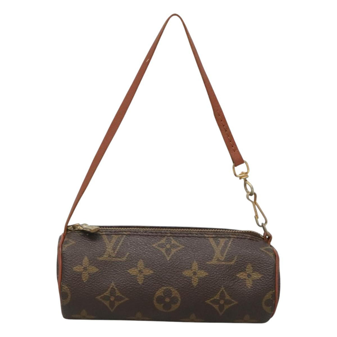 Louis Vuitton Papillon Brown Canvas Clutch Bag (Pre-Owned) - Womens > Womens Handbags > Womens Clutches & Evening Bags