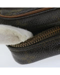 Monogram Canvas Clutch Bag with Scratches and Peeling France (ac2594) - Handbag & Wallet Accessories - 8