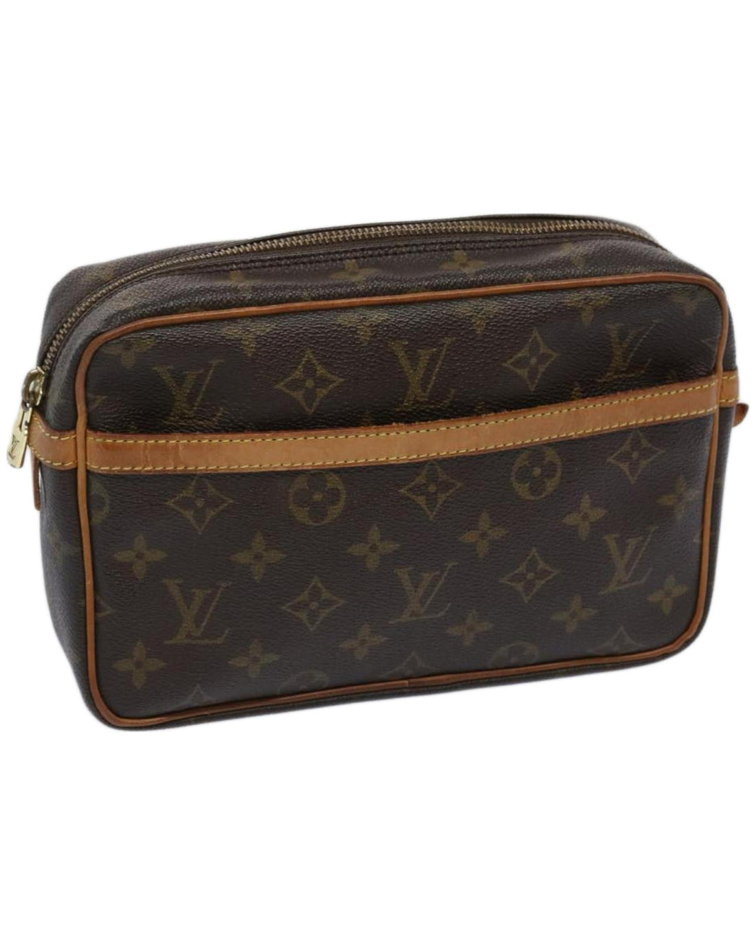 Monogram Canvas Clutch Bag with Accessories -  LV Item Made in France Rank C - Handbag & Wallet Accessories