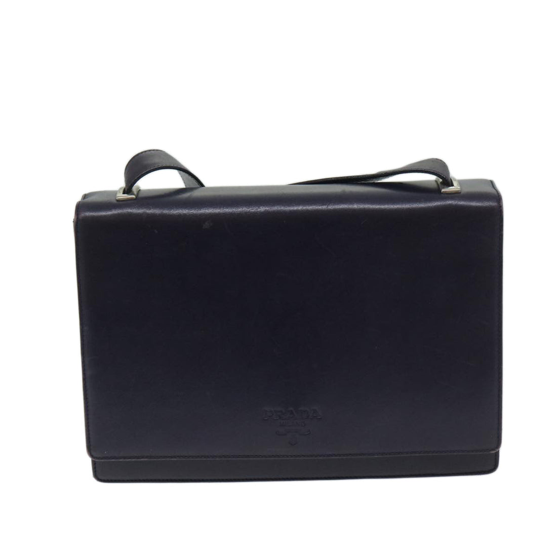 Classic Black Leather Shoulder Bag with Timeless Design and High-Quality Craftsmanship - Handbag & Wallet Accessories