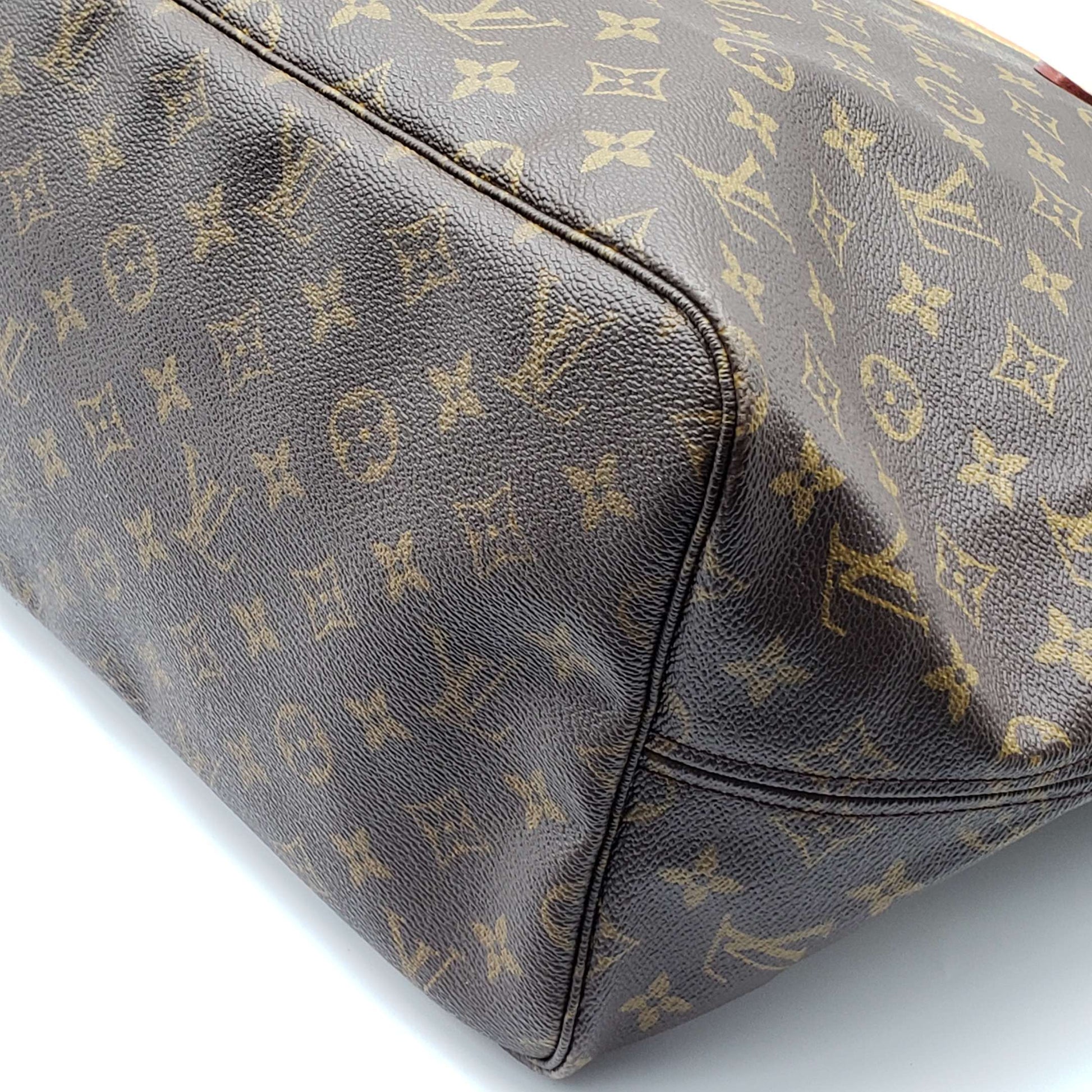 LOUIS VUITTON MONOGRAM NEVERFULL GM TOTE BAG - Bag - 8