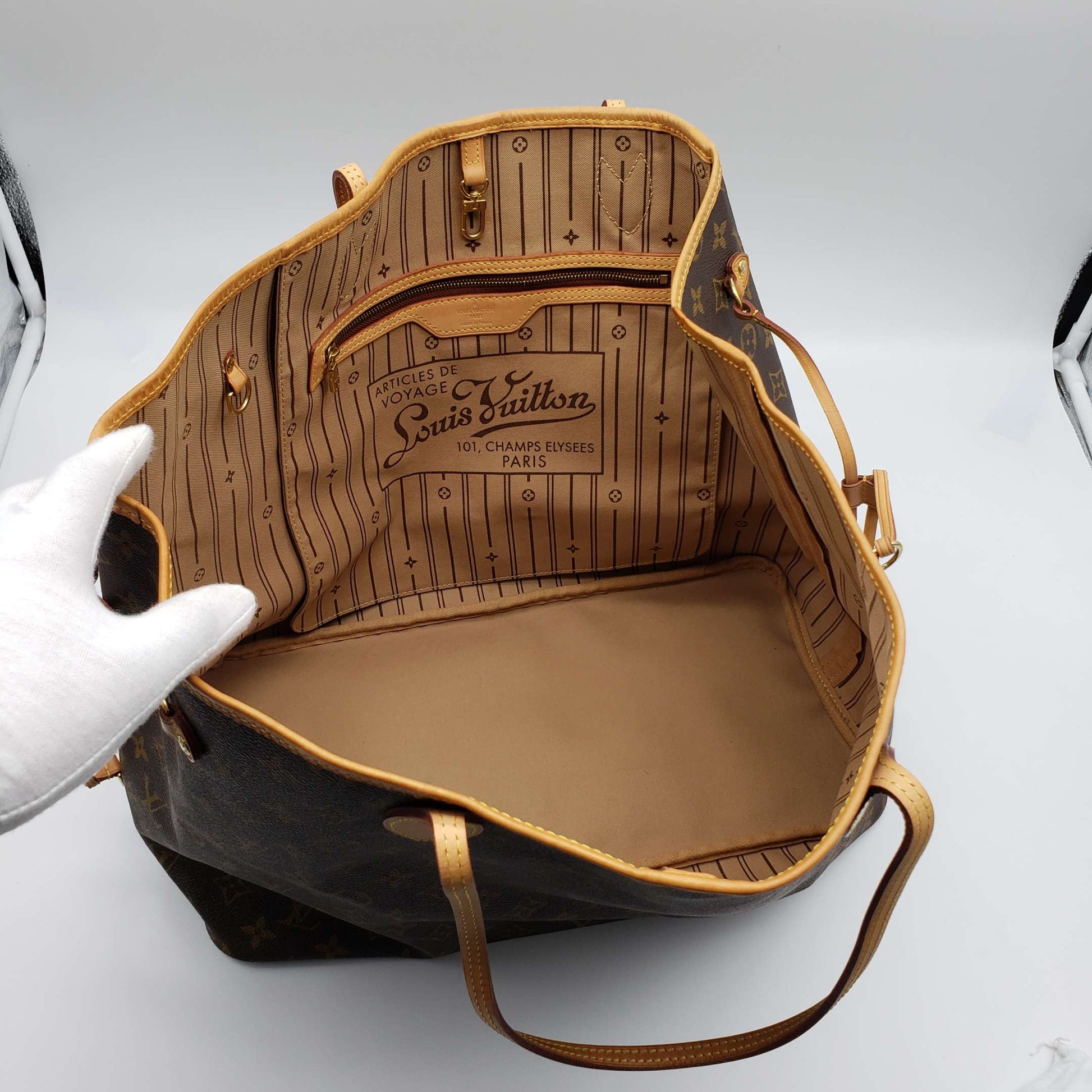 LOUIS VUITTON MONOGRAM NEVERFULL GM TOTE BAG - Bag - 11