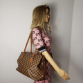 Louis Vuitton Columbine Brown Damier Tote Bag - Bag - 20