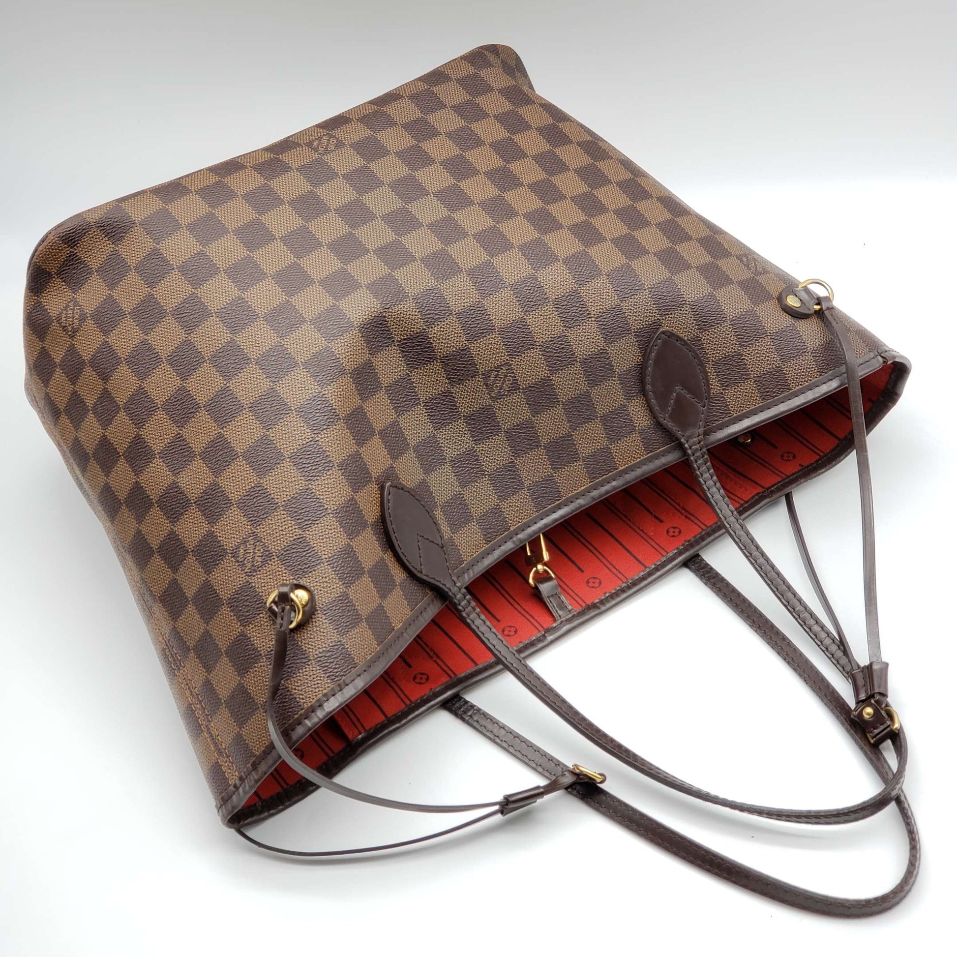 Louis Vuitton Neverfull MM Browns Damier Tote Bag - Bag - 4