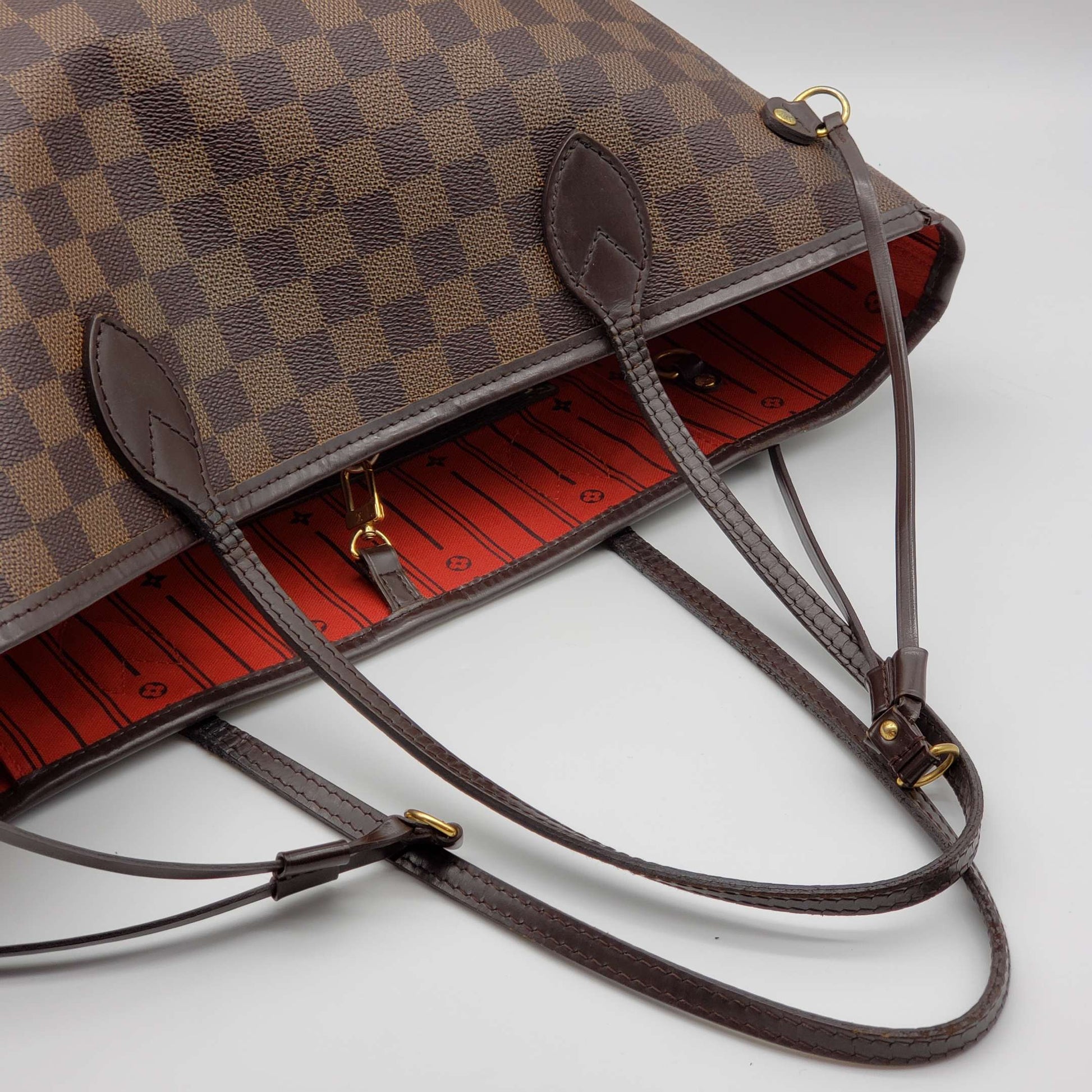 Louis Vuitton Neverfull MM Browns Damier Tote Bag - Bag - 5