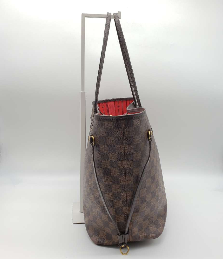 Louis Vuitton Neverfull MM Browns Damier Tote Bag - Bag