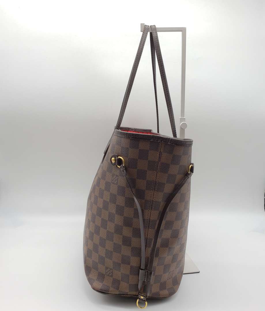Louis Vuitton Neverfull MM Browns Damier Tote Bag - Bag - 3