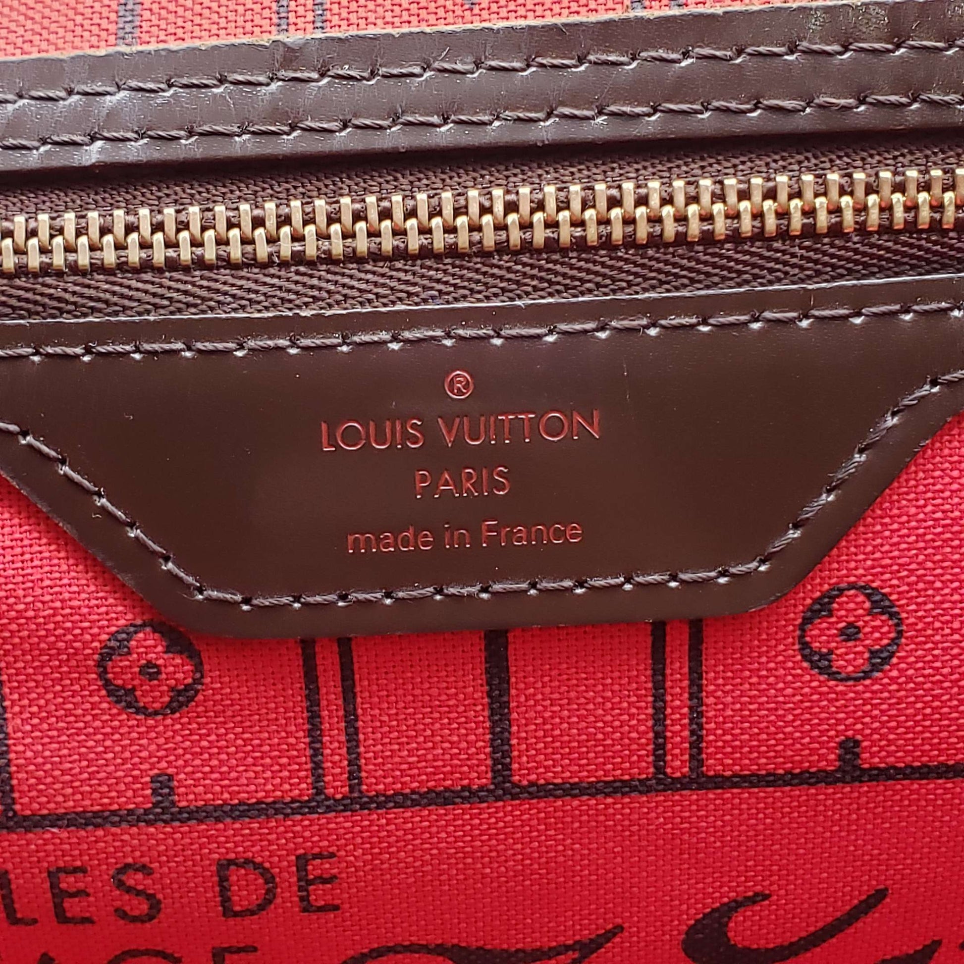Louis Vuitton Neverfull MM Browns Damier Tote Bag - Bag - 17