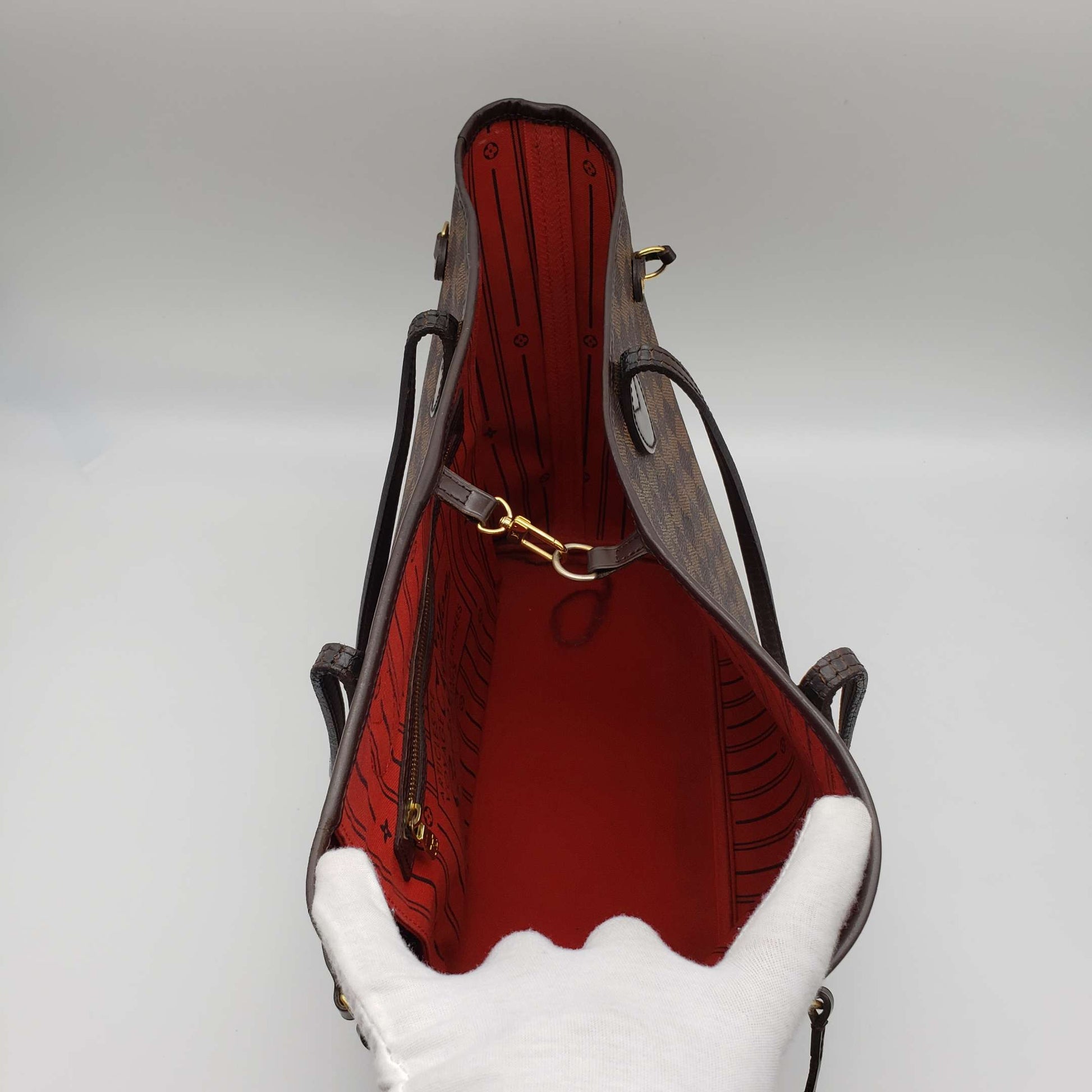 Louis Vuitton Neverfull MM Browns Damier Tote Bag - Bag - 15
