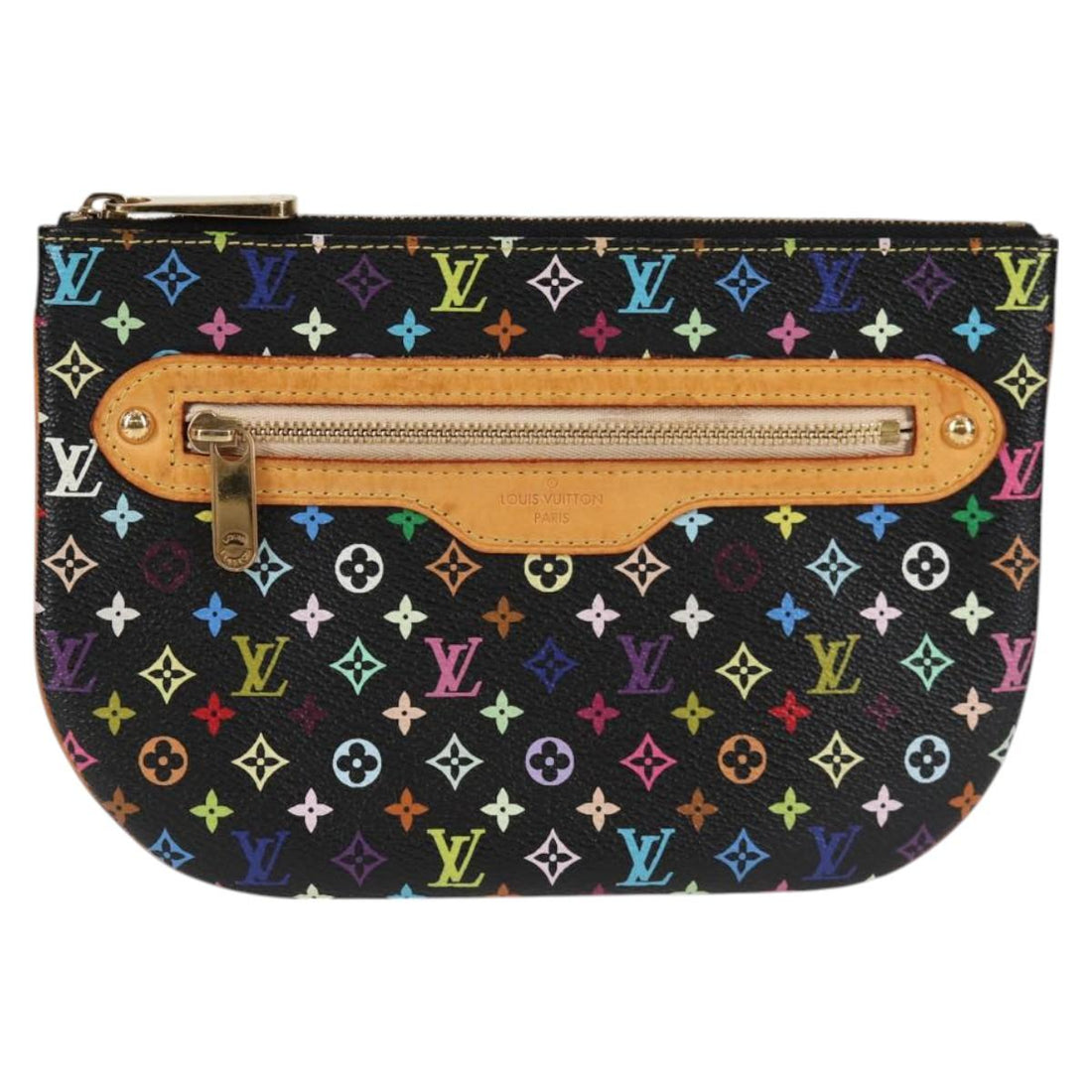 Louis Vuitton Pochette Black Canvas Clutch Bag (Pre-Owned) - Womens > Womens Handbags > Womens Clutches & Evening Bags