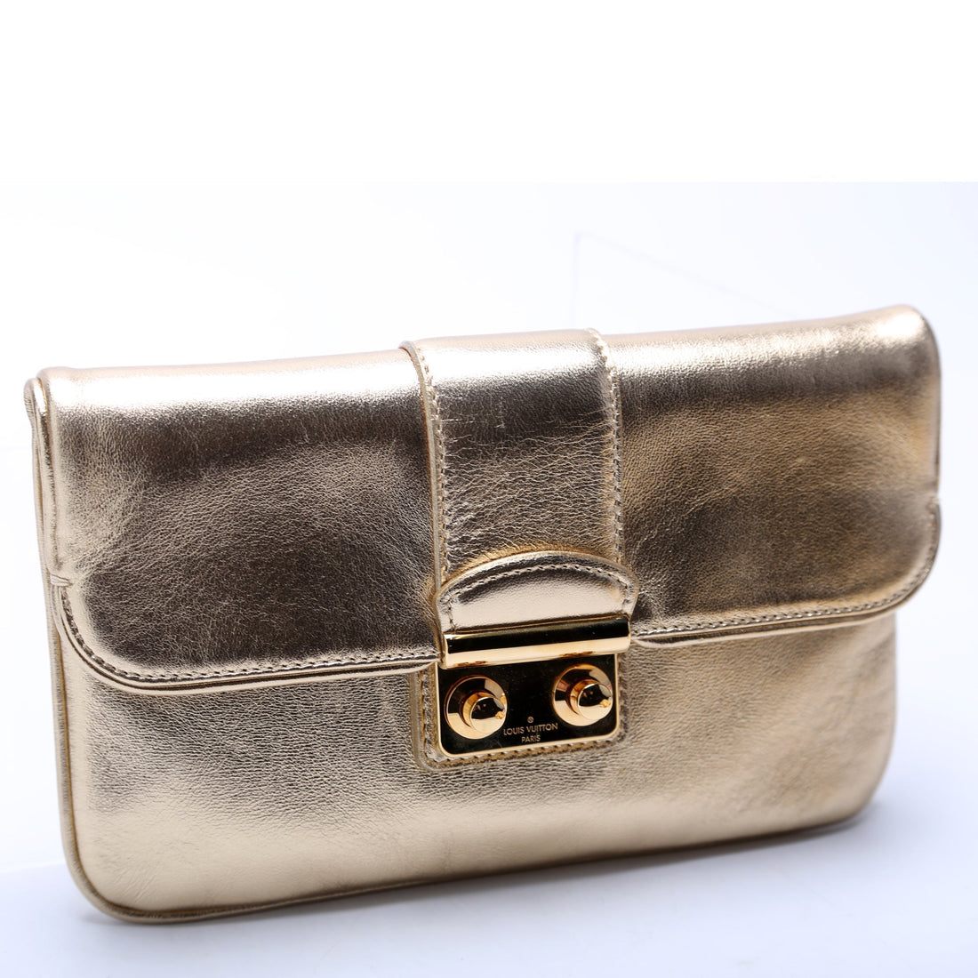 Sophia Coppola Slim Clutch MM Gold - Handbags, Wallets & Cases