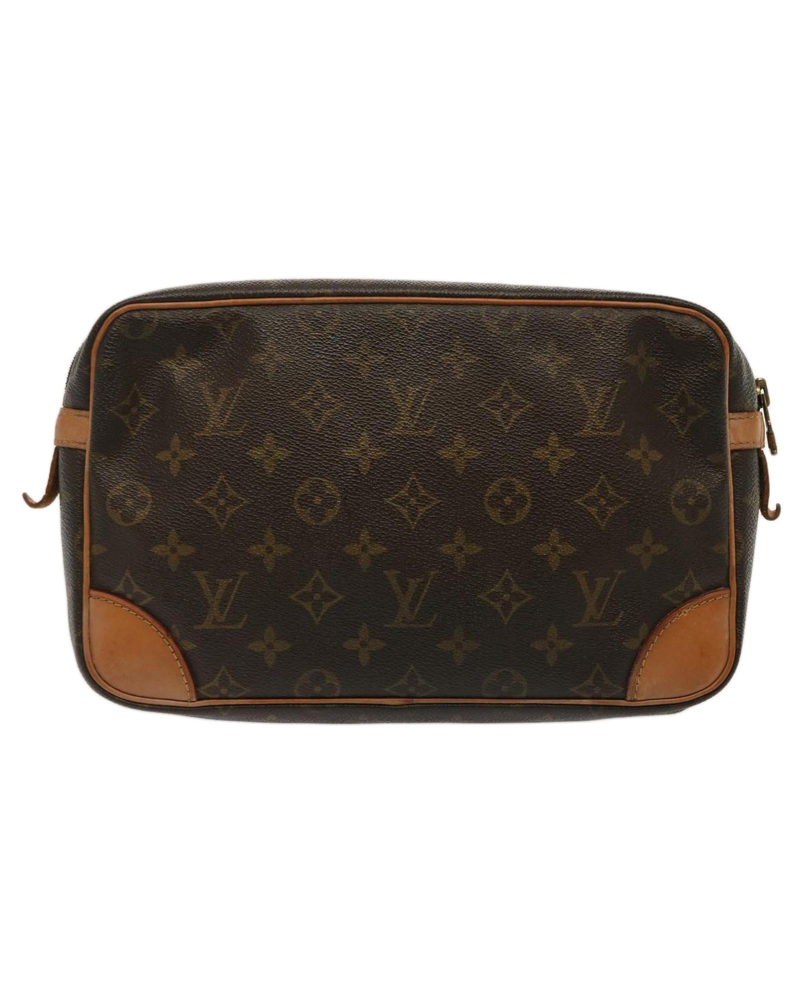 Monogram Canvas Clutch Bag with Accessories - France Made - Handbags, Wallets & Cases - 2