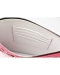 Canvas Chain Shoulder Bag/Clutch/Pouch in Pink/Black by Dior - Handbags, Wallets & Cases - 6