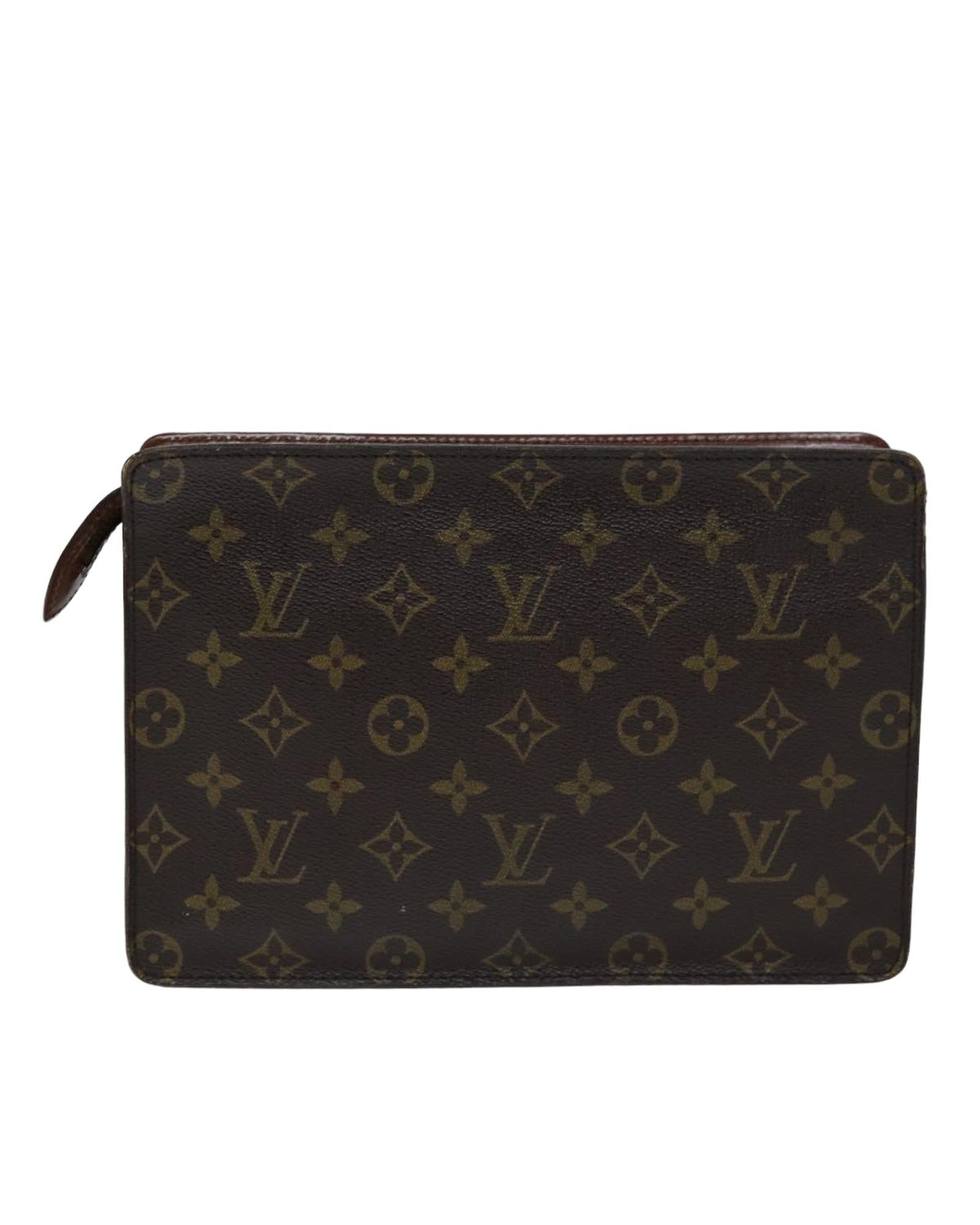 LOUIS VUITTON PorteDocuments Voyage Monogram Canvas Clutch - Handbags, Wallets & Cases - 2