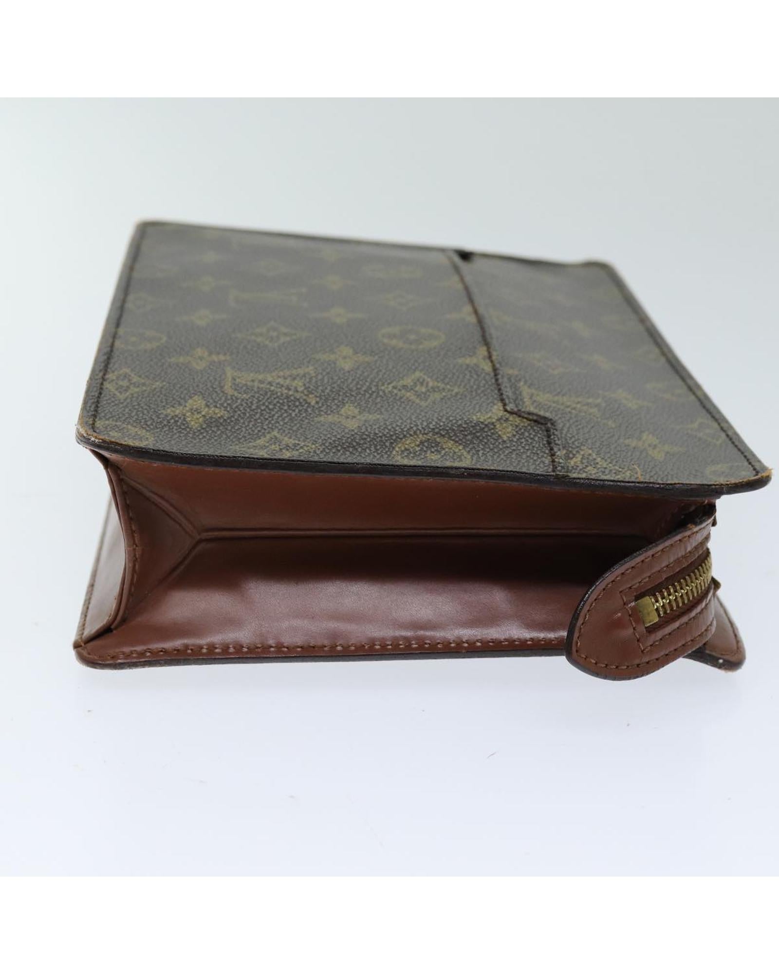 LOUIS VUITTON PorteDocuments Voyage Monogram Canvas Clutch - Handbags, Wallets & Cases - 3