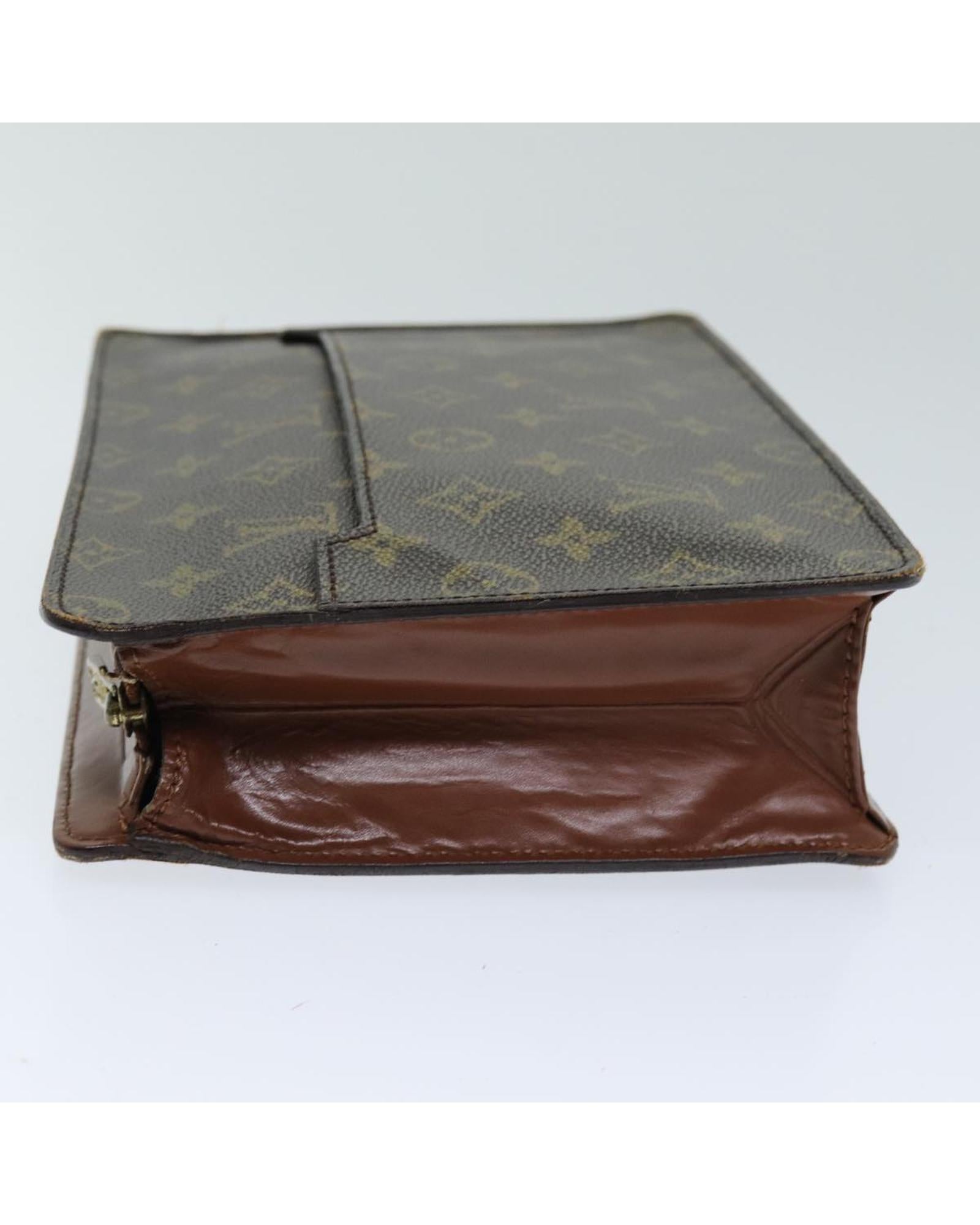 LOUIS VUITTON PorteDocuments Voyage Monogram Canvas Clutch - Handbags, Wallets & Cases - 4