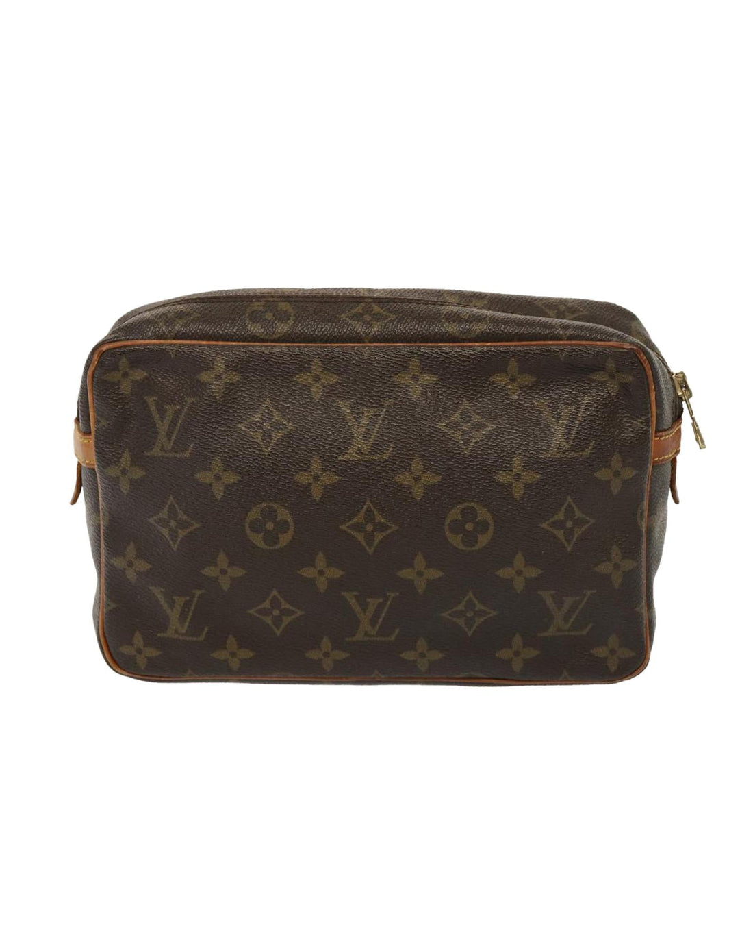 Monogram Canvas Clutch Bag with Storage Smell and Rubbing Marks - Handbags, Wallets & Cases