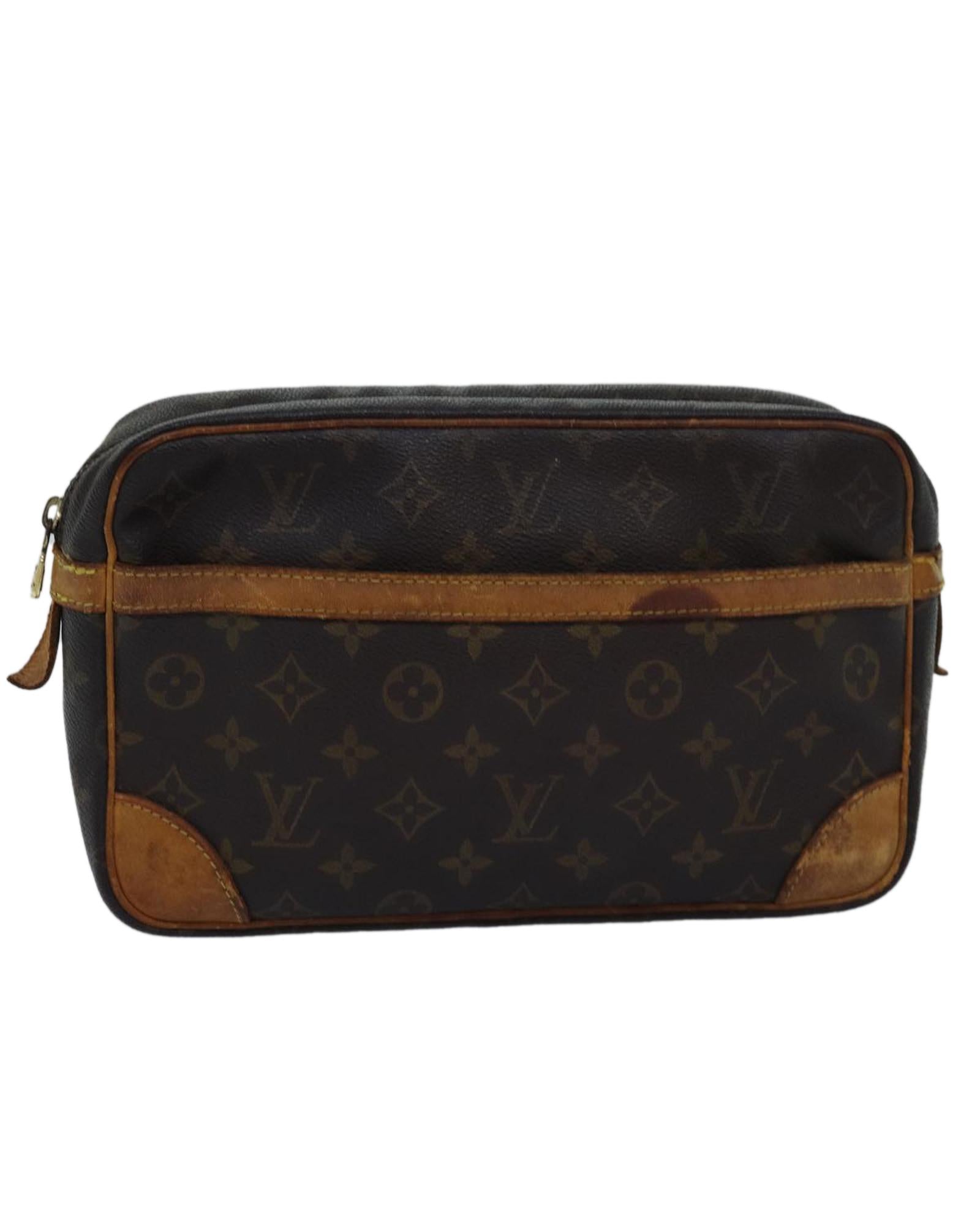 Monogram Canvas Compiegne Clutch Bag - Handbags, Wallets & Cases