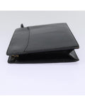 Epi Leather Clutch Bag with Textured Finish - Handbags, Wallets & Cases - 3