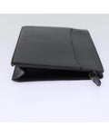 Epi Leather Clutch Bag with Textured Finish - Handbags, Wallets & Cases - 4