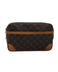 Monogram Canvas Compiegne Clutch Bag with  Detailing - Handbags, Wallets & Cases