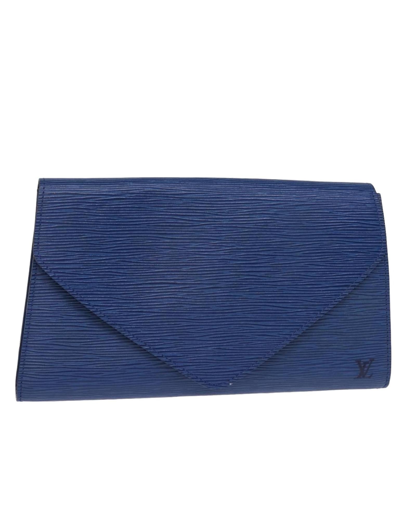 Epi Leather Art Deco Clutch Bag - Handbags, Wallets & Cases