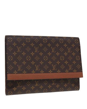 Monogram Canvas Porte Envelope Clutch Bag - Handbags, Wallets & Cases