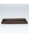 Monogram Canvas Porte Envelope Clutch Bag - Handbags, Wallets & Cases - 6