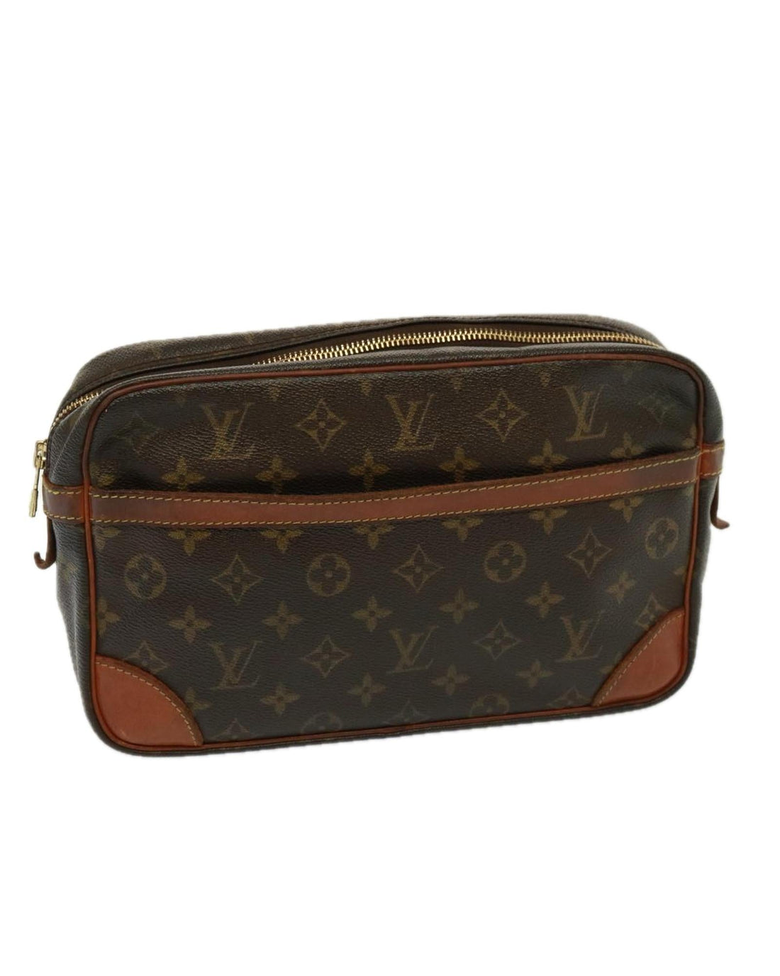 Monogram Canvas Clutch Bag with Storage Smell - Handbags, Wallets & Cases