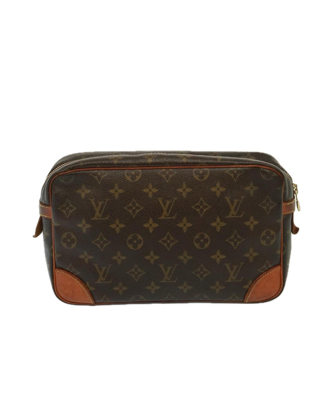 Monogram Canvas Clutch Bag with Storage Smell - Handbags, Wallets & Cases