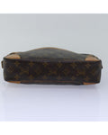 Monogram Canvas Clutch Bag with Compartment - Handbags, Wallets & Cases - 6